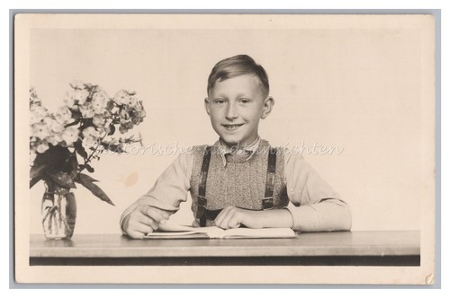 Banco scuola ragazzo vecchia - scuola,