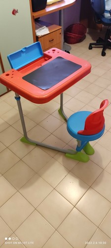 Banco scuola con sedia per - scuola,