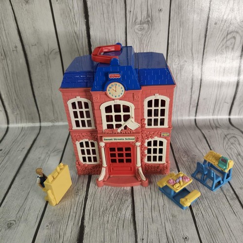 Playset vintage fisher price - playset,