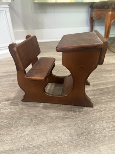 Mini scuola legno vintage - legno,